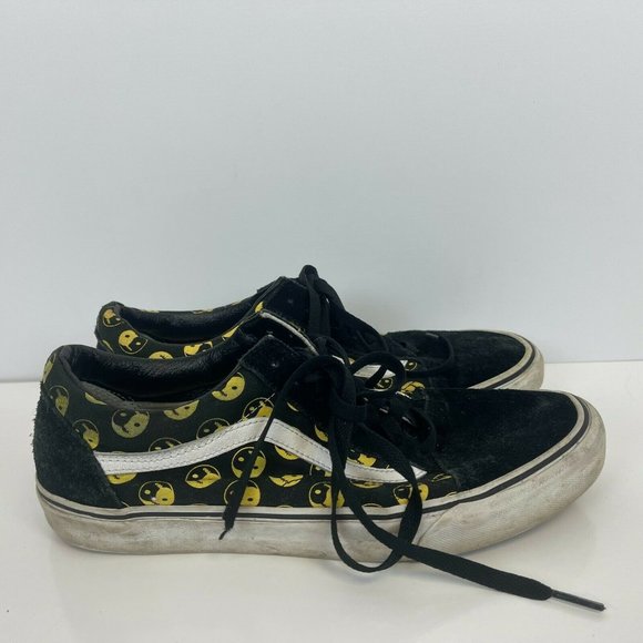 Vans Daze Later Old Skool Low Skateboarding Shoes Sappy Face Mens Size 11 - Picture 3 of 6